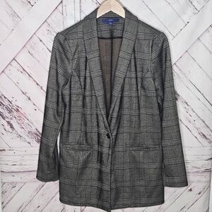 Apt. 9 Women's Plaid Blazer